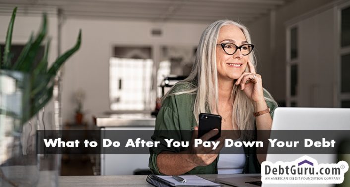 what do do after you pay down your debt