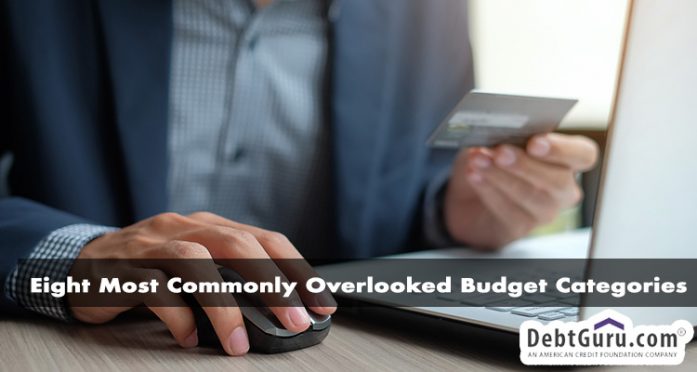 Eight Most Commonly Overlooked Budget Categories